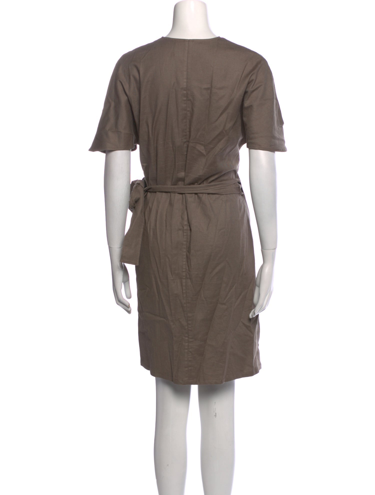 Brochu Walker V-Neck Knee-Length Dress